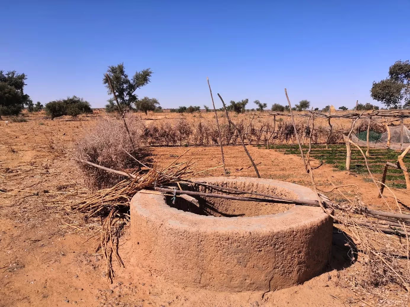 puits à sec Niger changement climatique