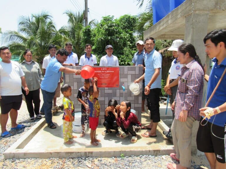 engagement citoyen humanitaire construction de puits LIFE