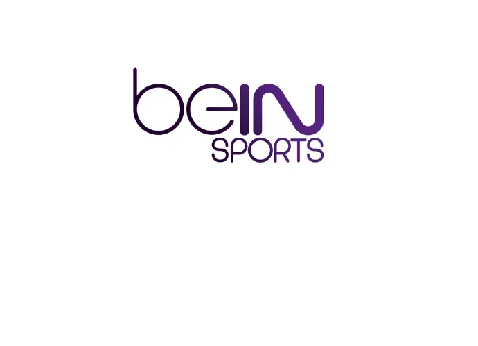 Logo violet de la chaîne beIN Sports sur fond blanc